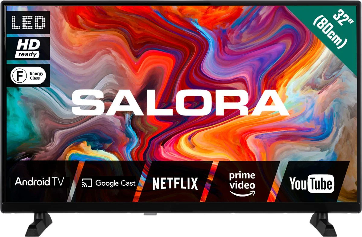 Salora TVSMART32A Smart Televisie