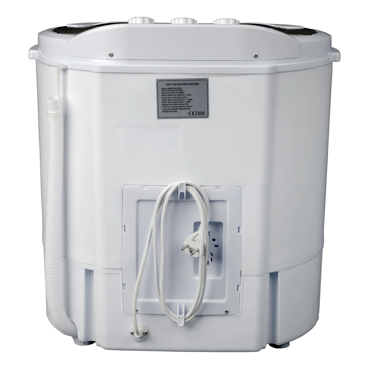 Salora WMR3700TWIN compacte mobiele was en droger in een - Image 5