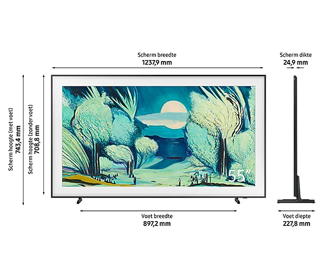 Samsung QE55LS03FAUX Smart TV met de Frame design - Image 3