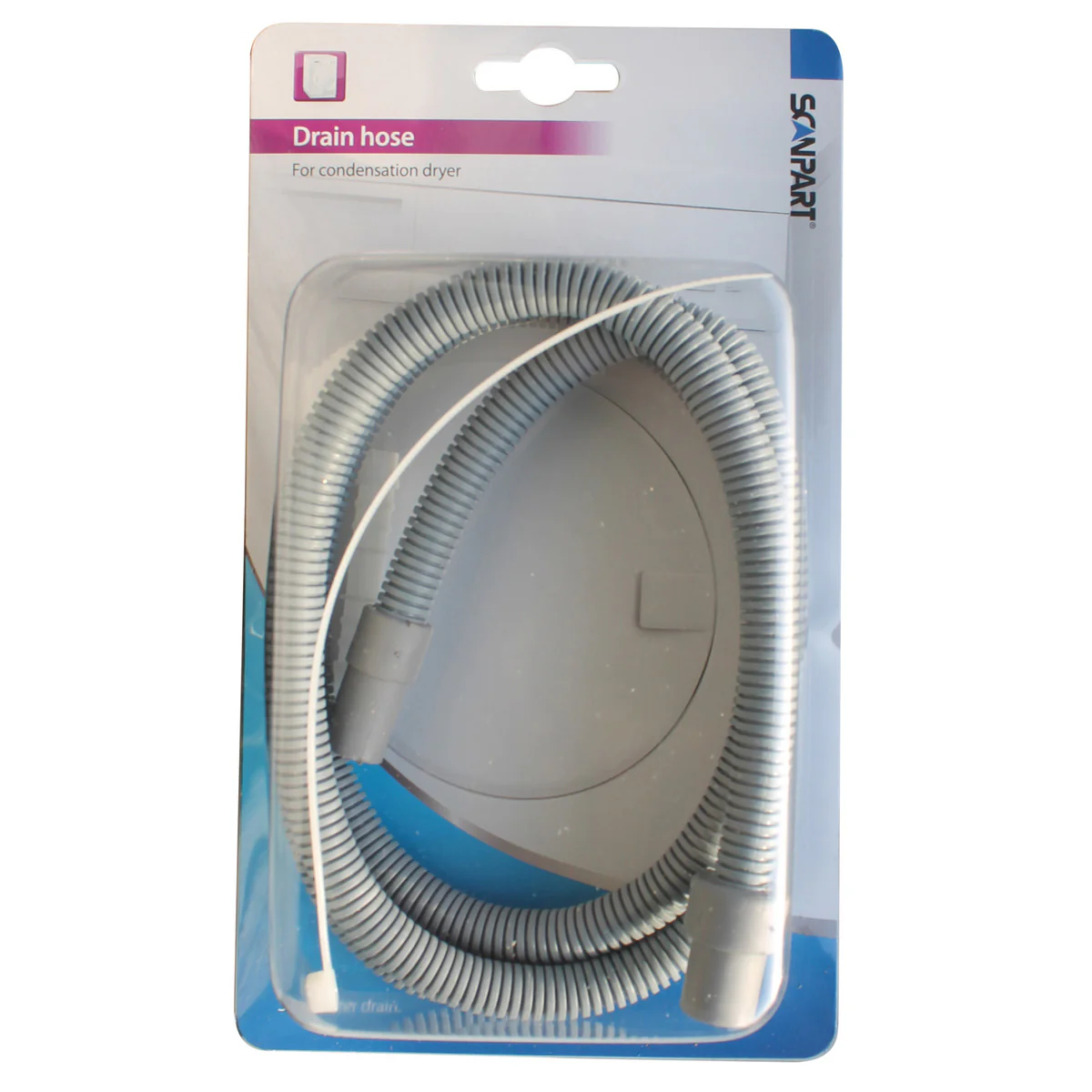 Scanpart Afvoerslang 8x10mm 1.5 m Condensdroger - Image 2