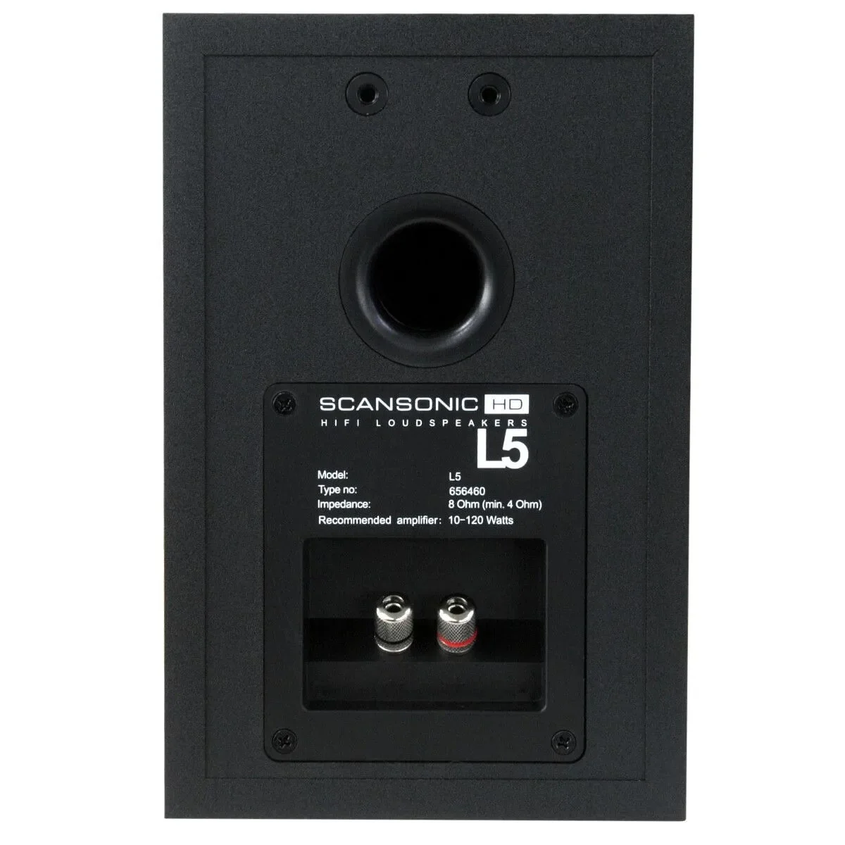 Scansonic L5 zwart Boekenplank luidspreker, prijs per stuk, afname per paar - Image 2