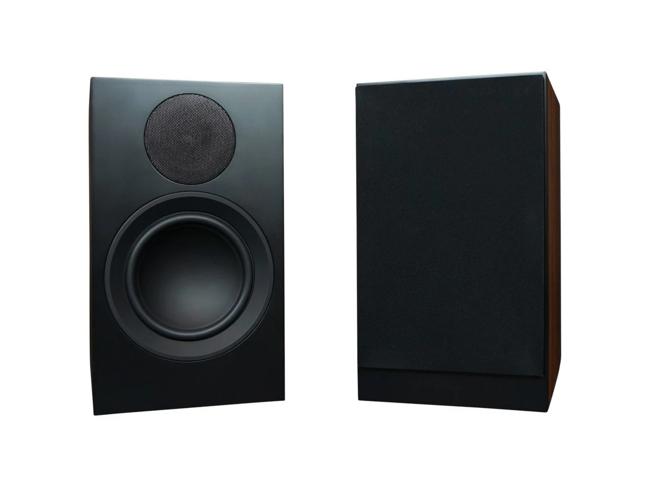 Scansonic L7 walnoot Boekenplank luidspreker, prijs per stuk, afname per paar
