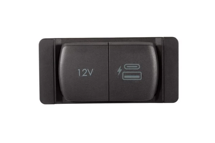 ScanStrut Flip Pro Duo USB-A en USB-C aansluiting en 12V contactdoos - Image 2