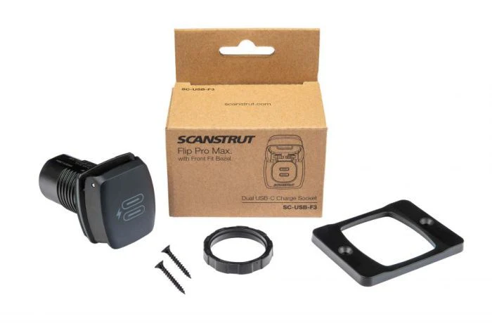 ScanStrut Flip Pro Max snellader IPX4 waterdicht 2 USB-C aansluiting 12-24 V - Image 5