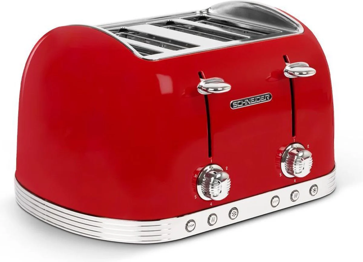 Schneider SCTO4R Vintage look broodrooster - Image 3