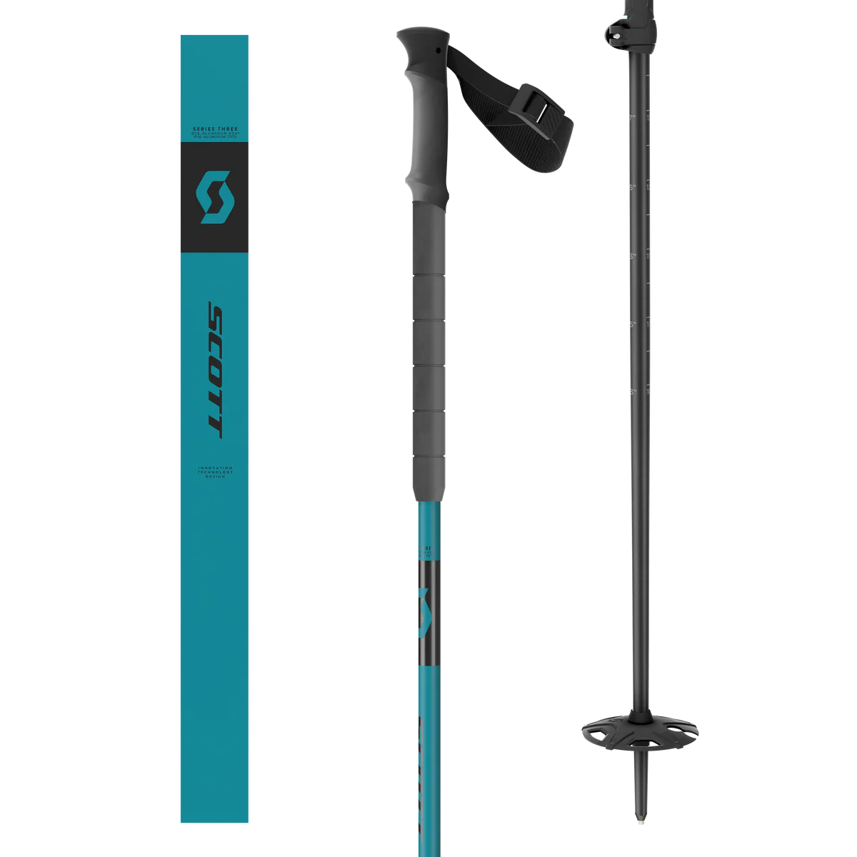Scott Aluguide toerski stokken 105-140 cm blauw - Image 2