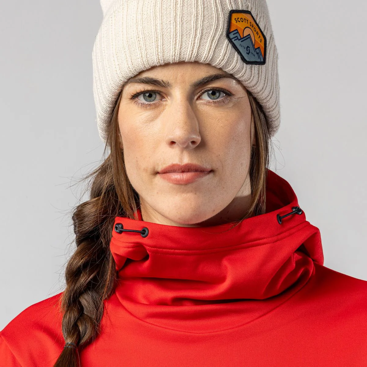 Scott Defined Mid Hoody fleece trui dames rood/paars - Image 6