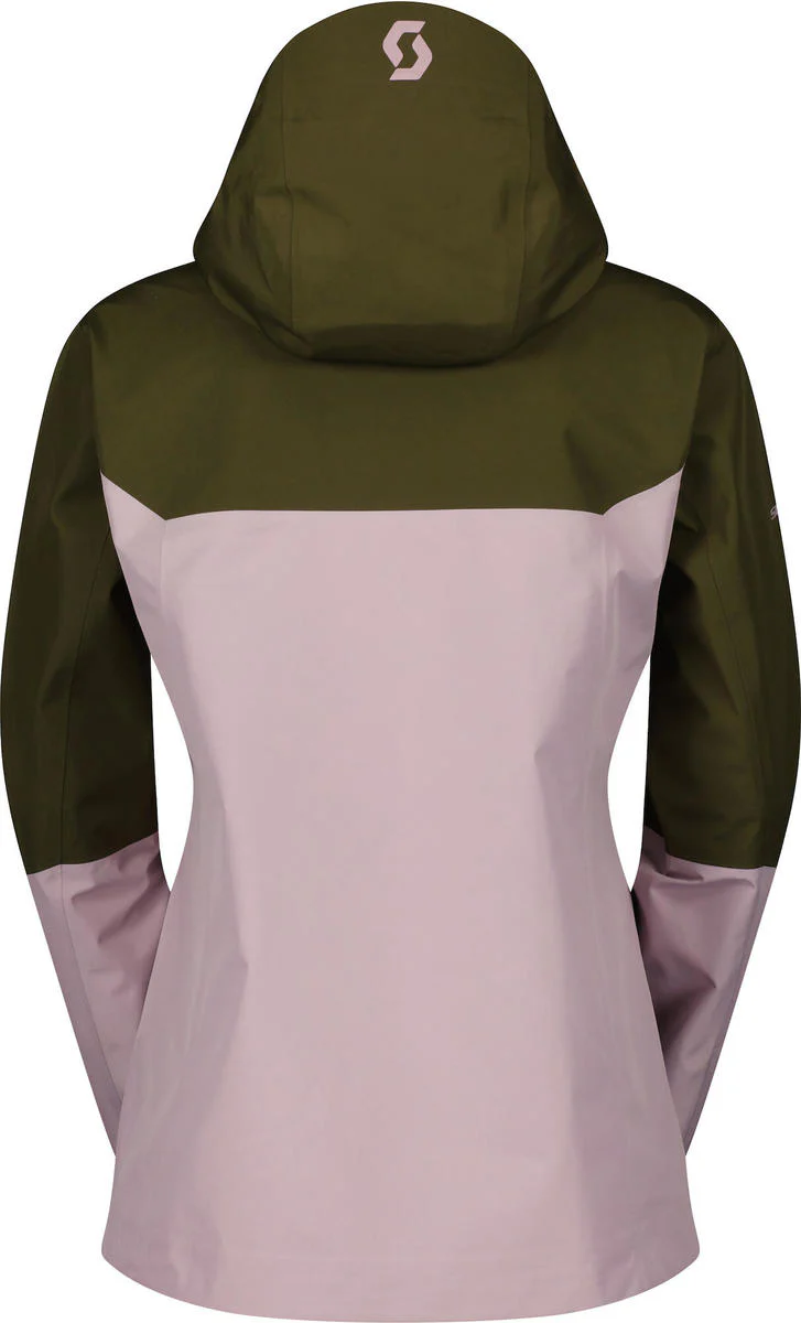 Scott Explorair Gore-Tex Hybrid Ski Jas Dames - Groen/Roze - Image 2