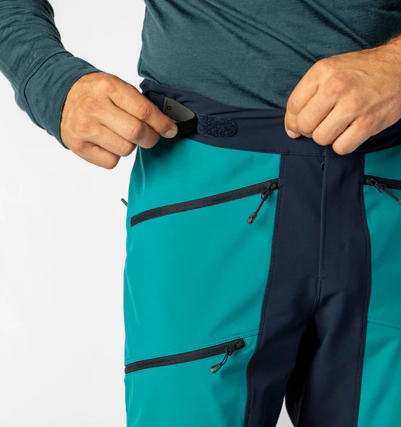 Scott Explorair Softshell Pro Skibroek Heren - Blauw/Groen - Image 2