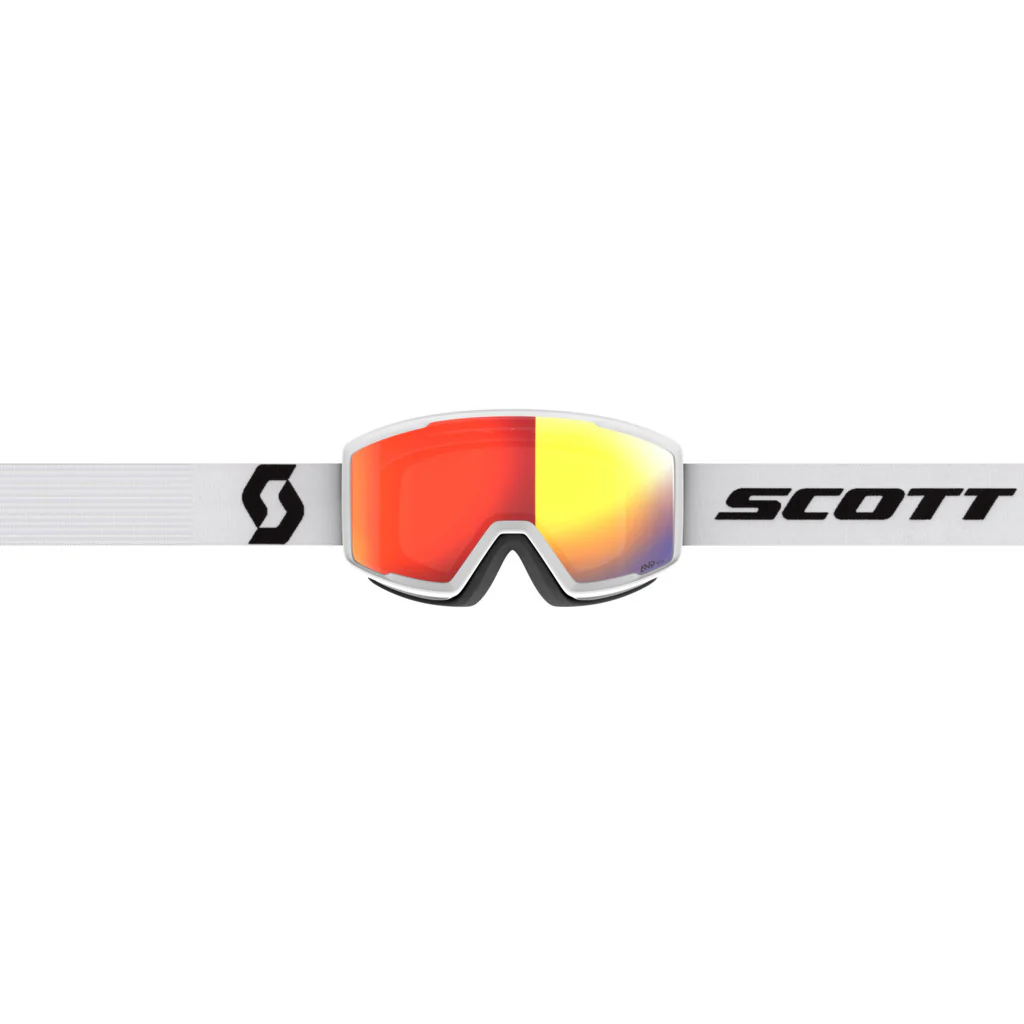 Scott Factor Pro Skibril - Wit/Zwart/Rood - Image 2