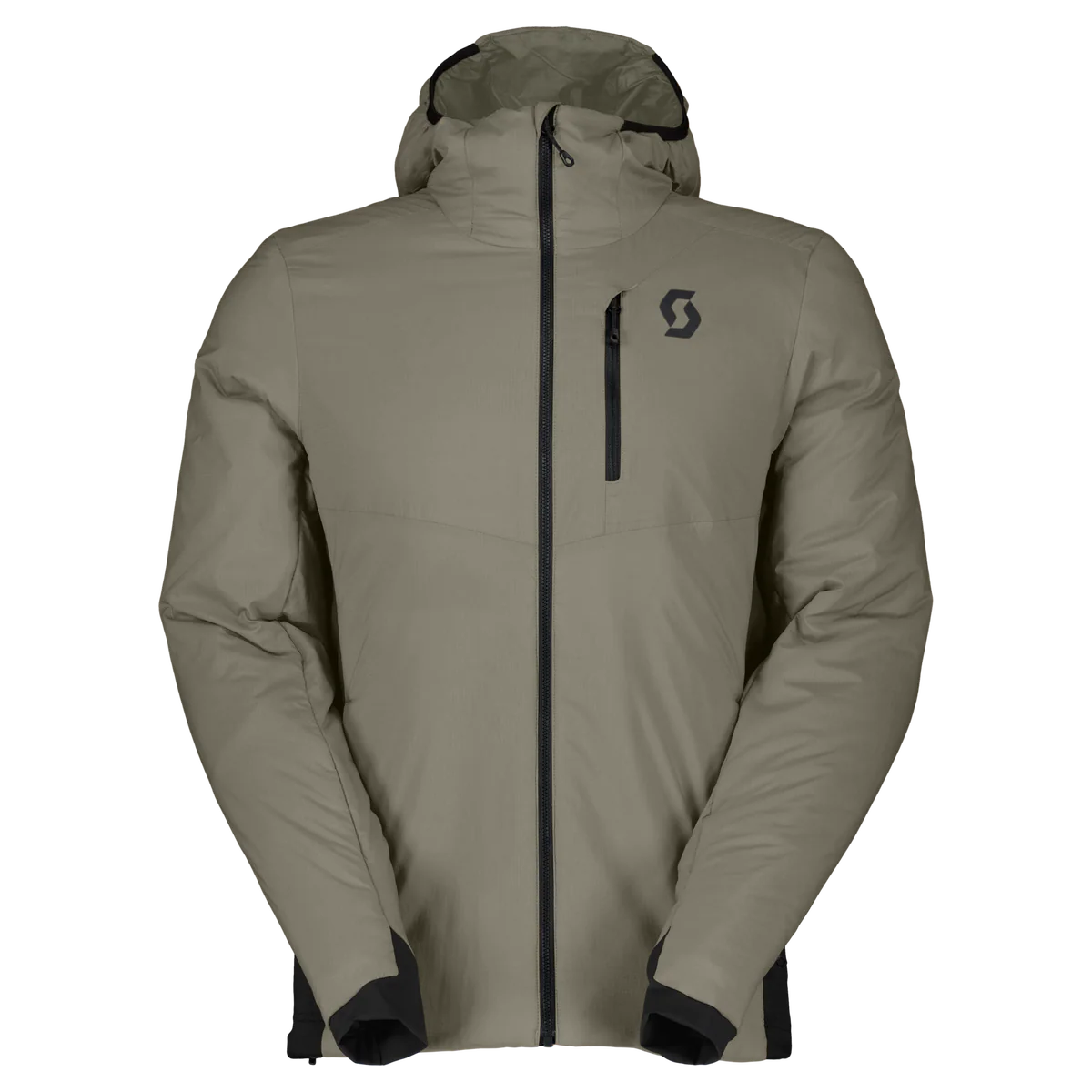Scott Insuloft Light fleece vest grijs/zwart heren