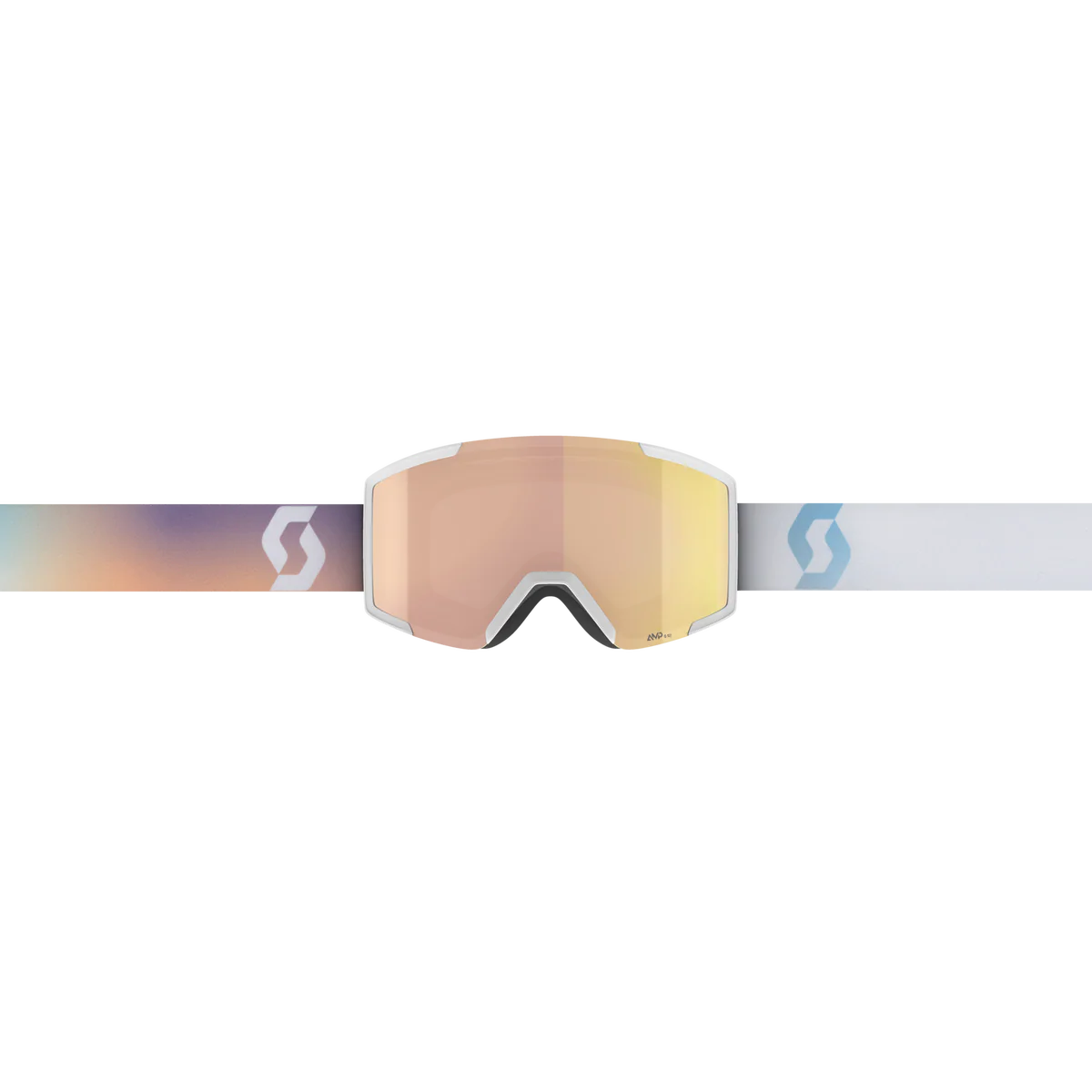 Scott Shield Skibril - Wit/Roze - Image 2