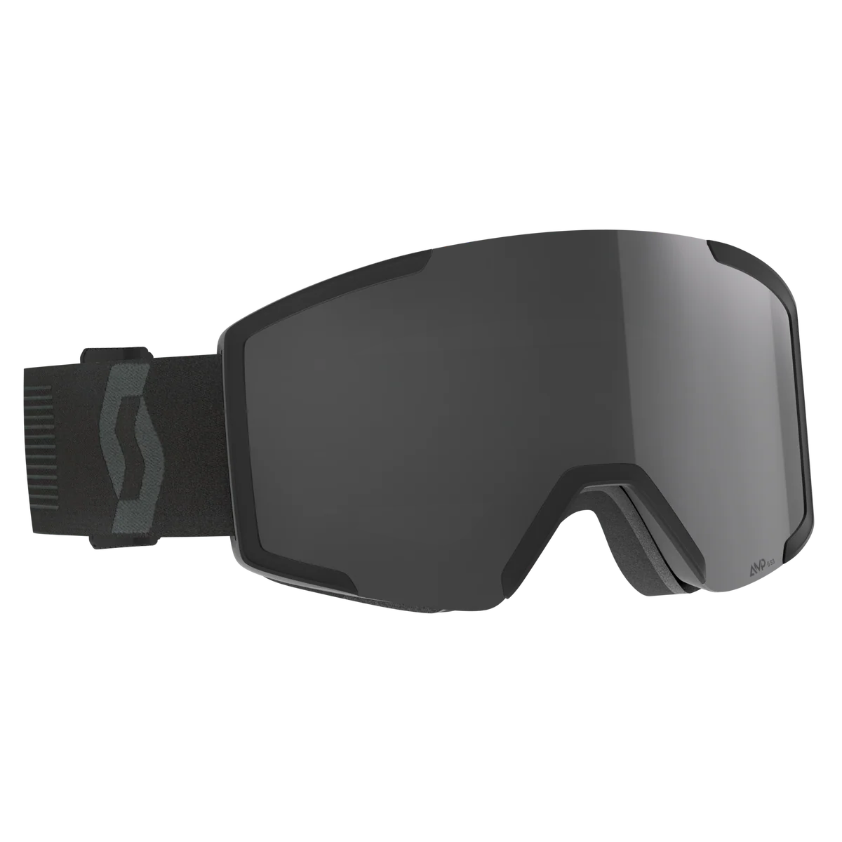 Scott Shield + Extra Lens Skibril - Zwart