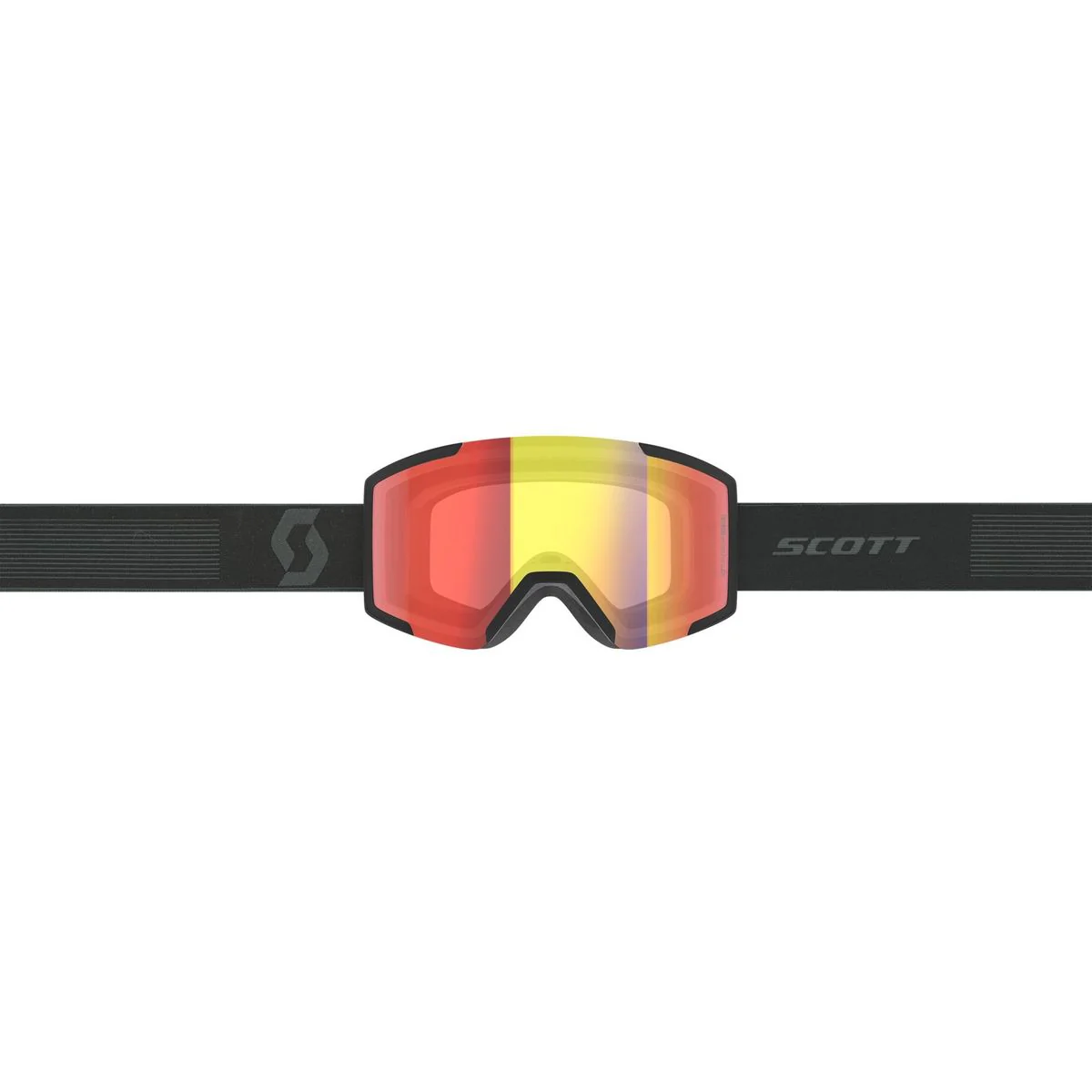 Scott Shield Light Sensitive Skibril - Zwart/Rood - Image 2