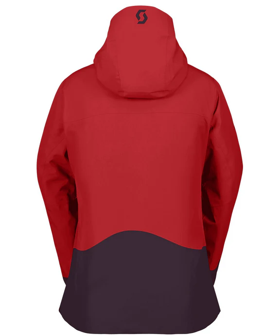Scott Ultimate Dryo Ripstop W Ski Jas Dames Rood/Paars - Image 2