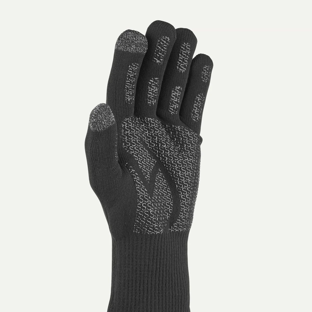 SealSkinz Anmer waterdichte all-weather ultra grip gebreide fietshandschoenen - Image 3