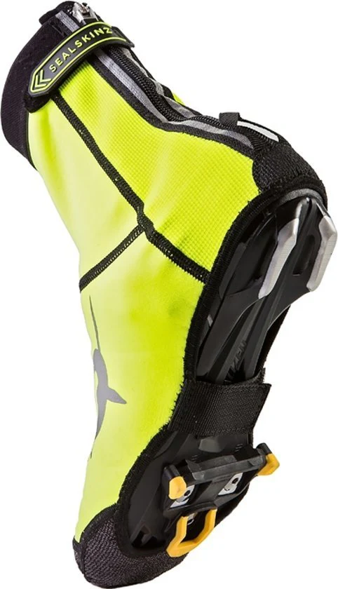 SealSkinz Neoprene Open Sole overschoenen Hi-Vis geel/zwart - Image 2