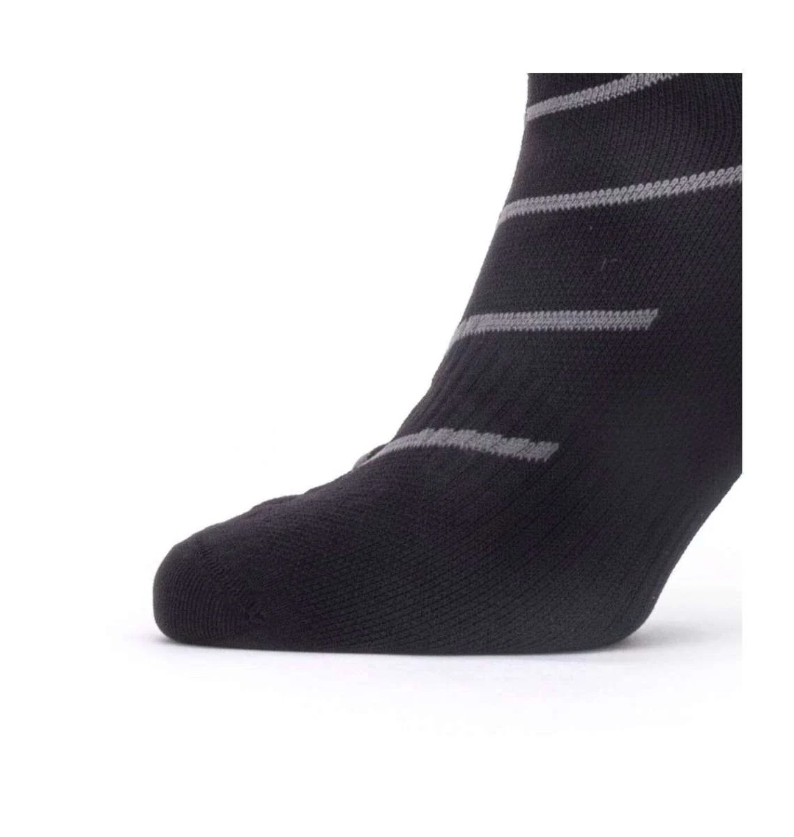 SealSkinz Waterproof Warm Weather Hydrostop Ankle waterdichte sokken zwart/grijs - Image 3