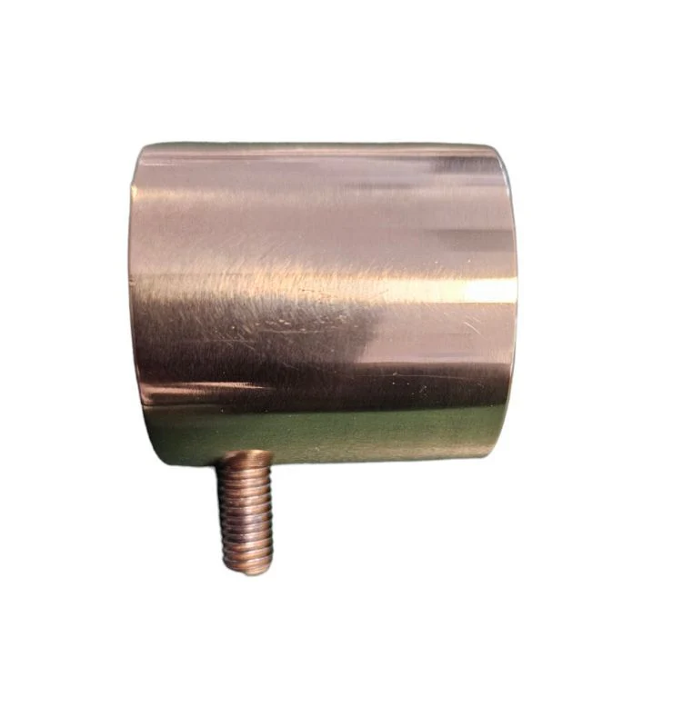 Seilflechter Touw Eindkap 30 mm voor handrailing/trapleuning touw messing