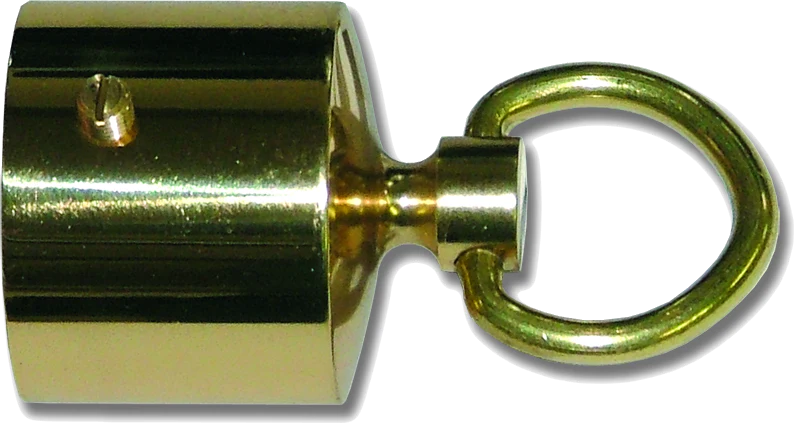 Seilflechter Touw Handrailing Set 5m x 30mm hennep touw, 2 x eindkappen en 5 x tussendragers - Image 3