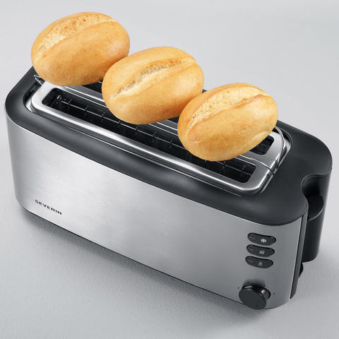 Severin AT2509 broodrooster met brede opening voor stokbrood of 4 sneden - Image 2