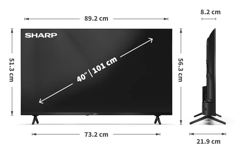 Sharp 40GF2465 Smart Televisie met Google TV - Image 7