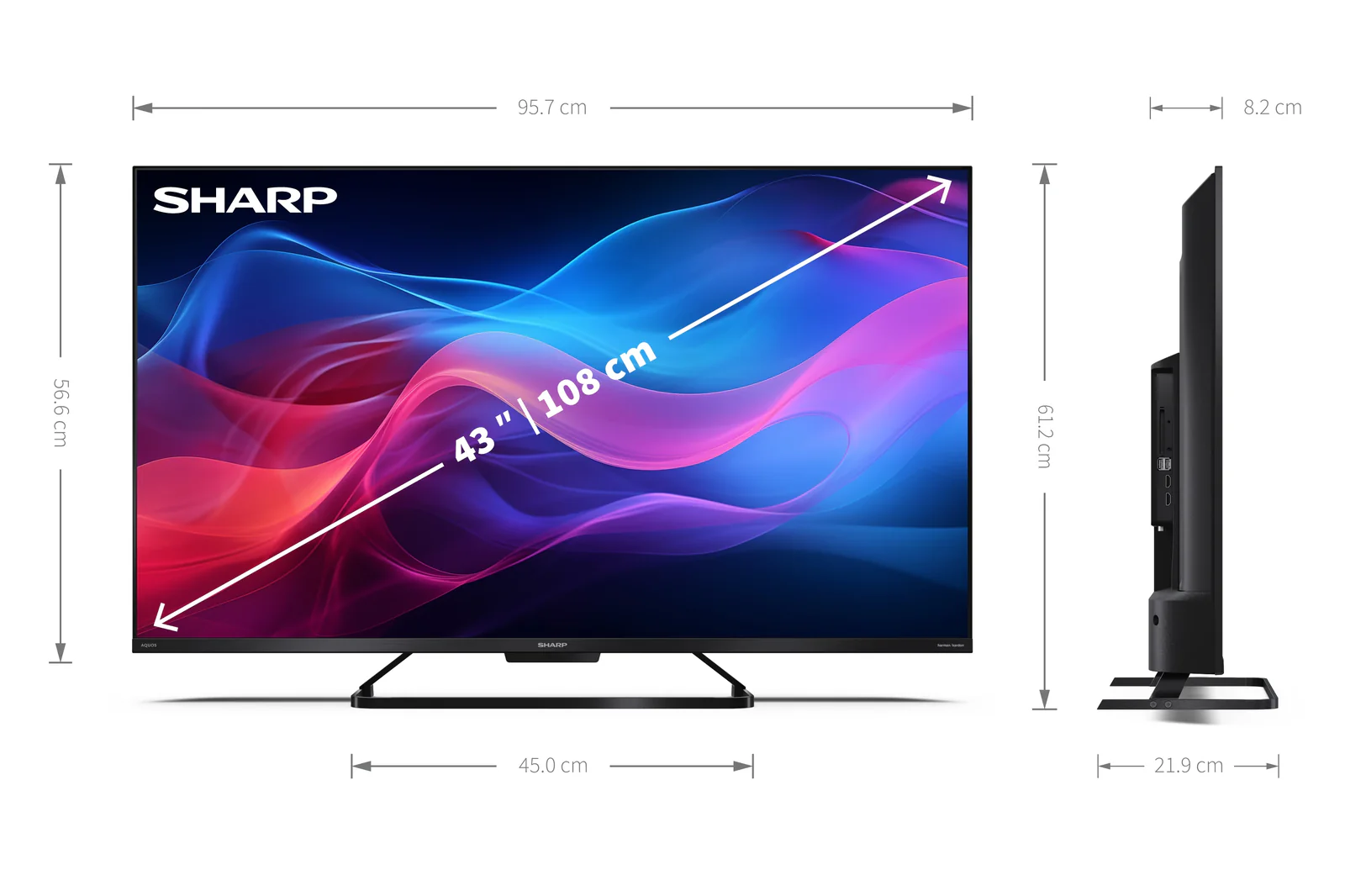 Sharp 43GR8265 Smart Google TV, geschikt voor Gamers dankzij de 144Hz techniek - Image 7