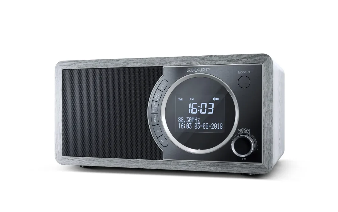Sharp DR-450(GR) tafelradio met Dab+ en FM radio en bluetooth - Image 3