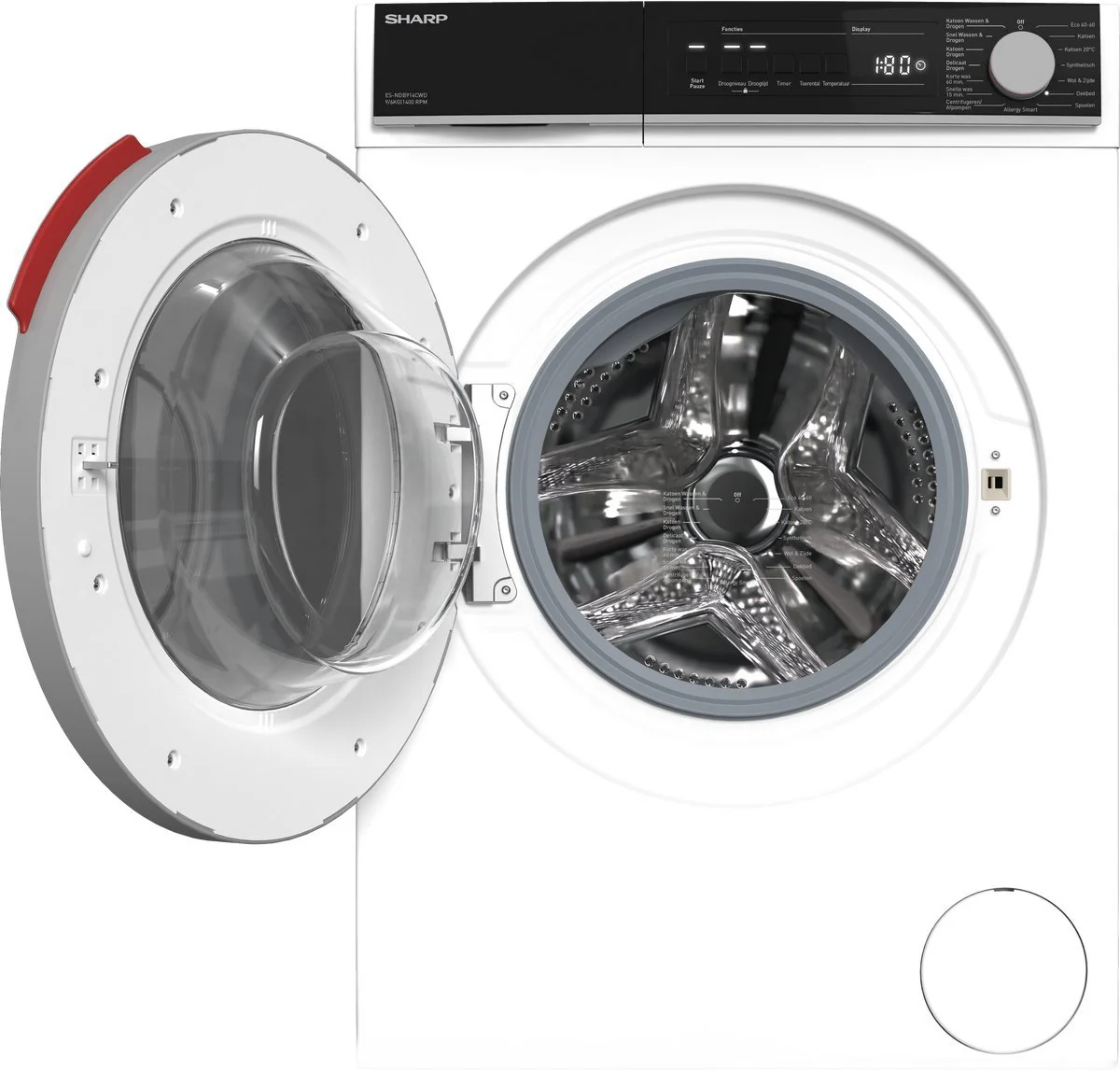Sharp ESNDB914CWDBX Was/Droog combinatie - Image 7