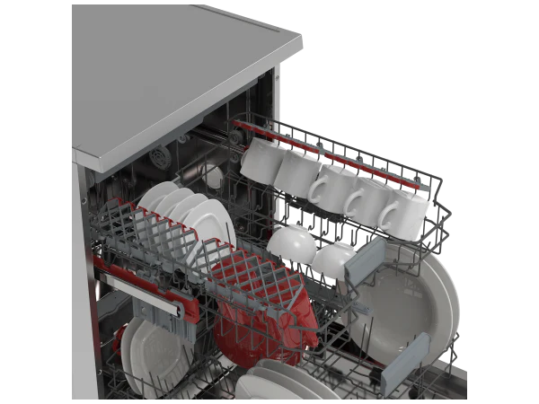 Sharp QWNA1DF45EIEU Vaatwasser met RVS kuip en Turbo Dry systeem - Image 7