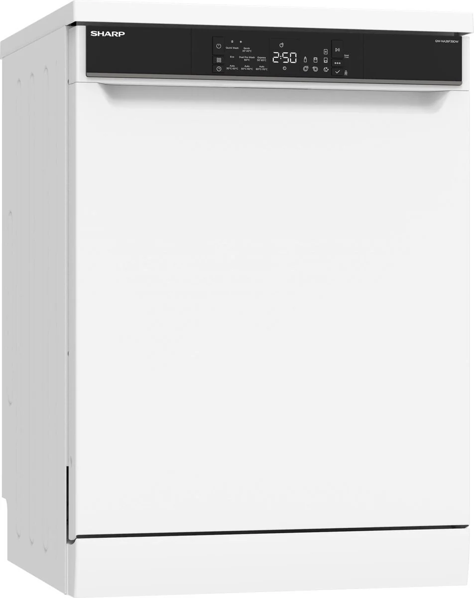 Sharp QWNA26F39DWDE superstille vaatwasser - Image 3