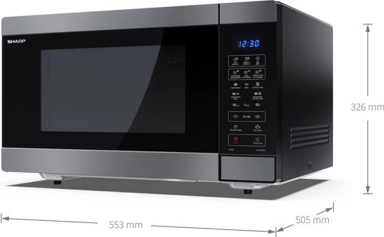 Sharp YC-MC422AES combi-magnetron - Image 4