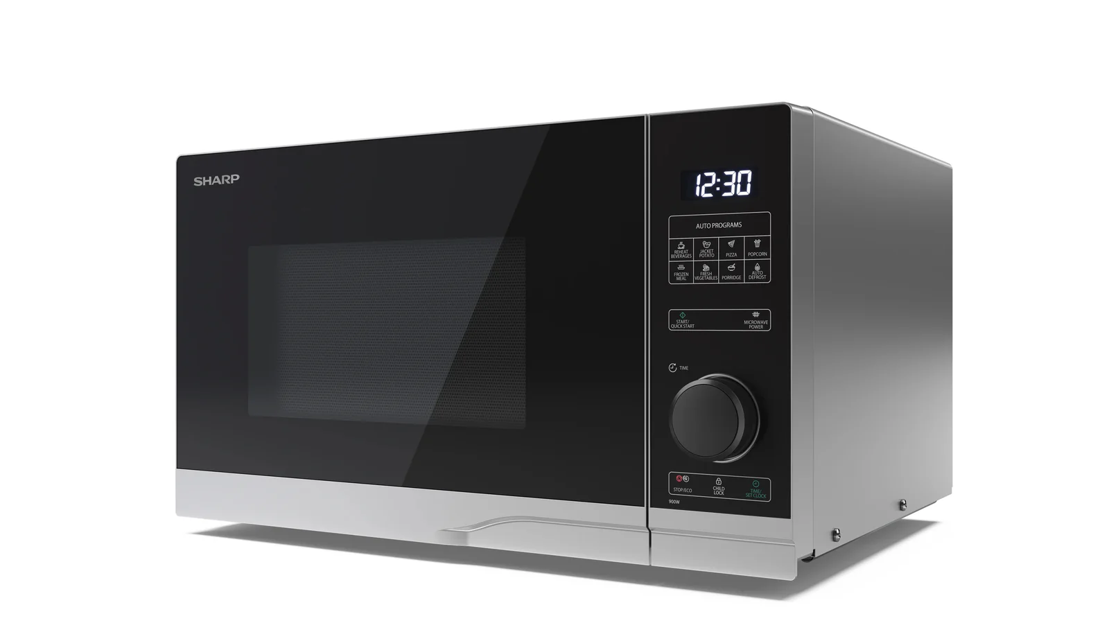 Sharp YC-PS234AE-S magnetron met ontdooifunctie en timer - Image 2