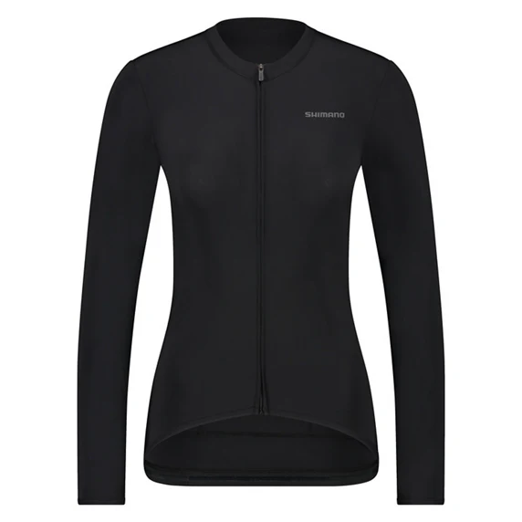 Shimano Futuro W LS fietsshirt lange mouwen zwart dames