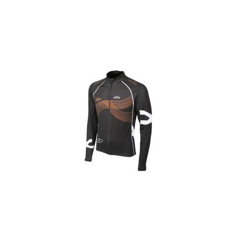 Shimano XTR Performance fietsshirt korte mouwen zwart met bruin en wit heren - Image 2