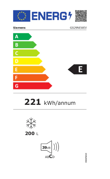 Siemens GS29NEWEV Vriezer 161cm hoog met 5 Laden - Image 6