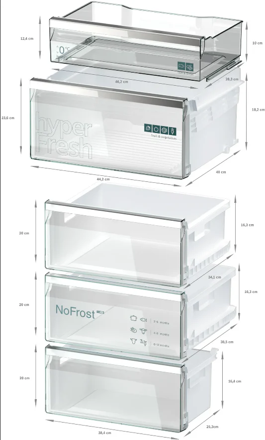 Siemens KG39NEXBF Koelvries combinatie met No Frost - Image 7
