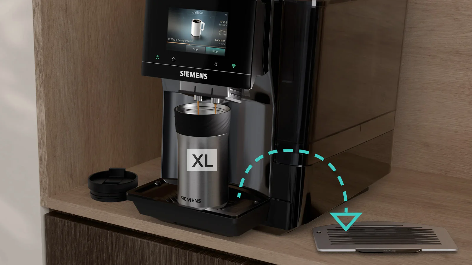 Siemens TP727EF6 Espresso Volautomaat EQ-700 iAroma classic serie - Image 3