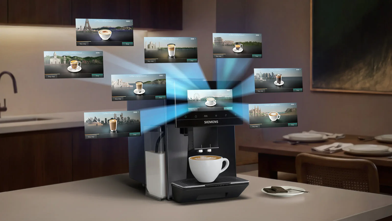 Siemens TQ927EF5 Espresso Volautomaat EQ-900 iAroma classic serie - Image 6