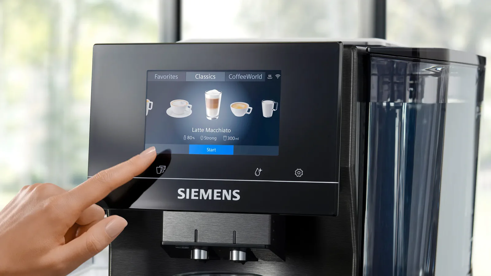 Siemens TQ717DF5 koffiemachine met touchscreen - Image 4
