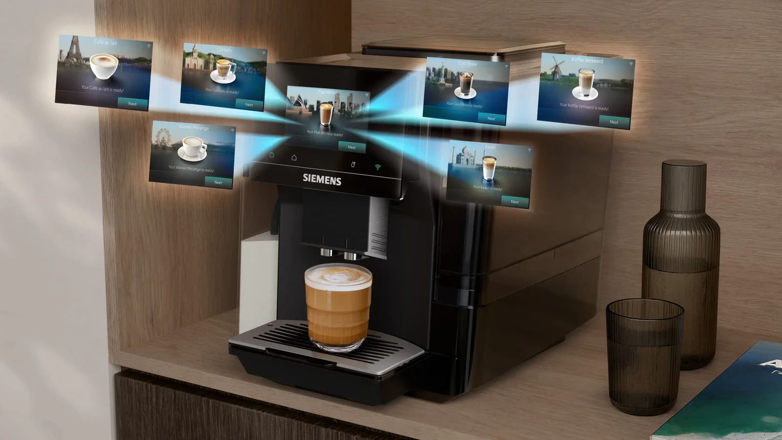 Siemens TQ727EF5 Espresso Volautomaat EQ-700 iAroma classic serie - Image 5