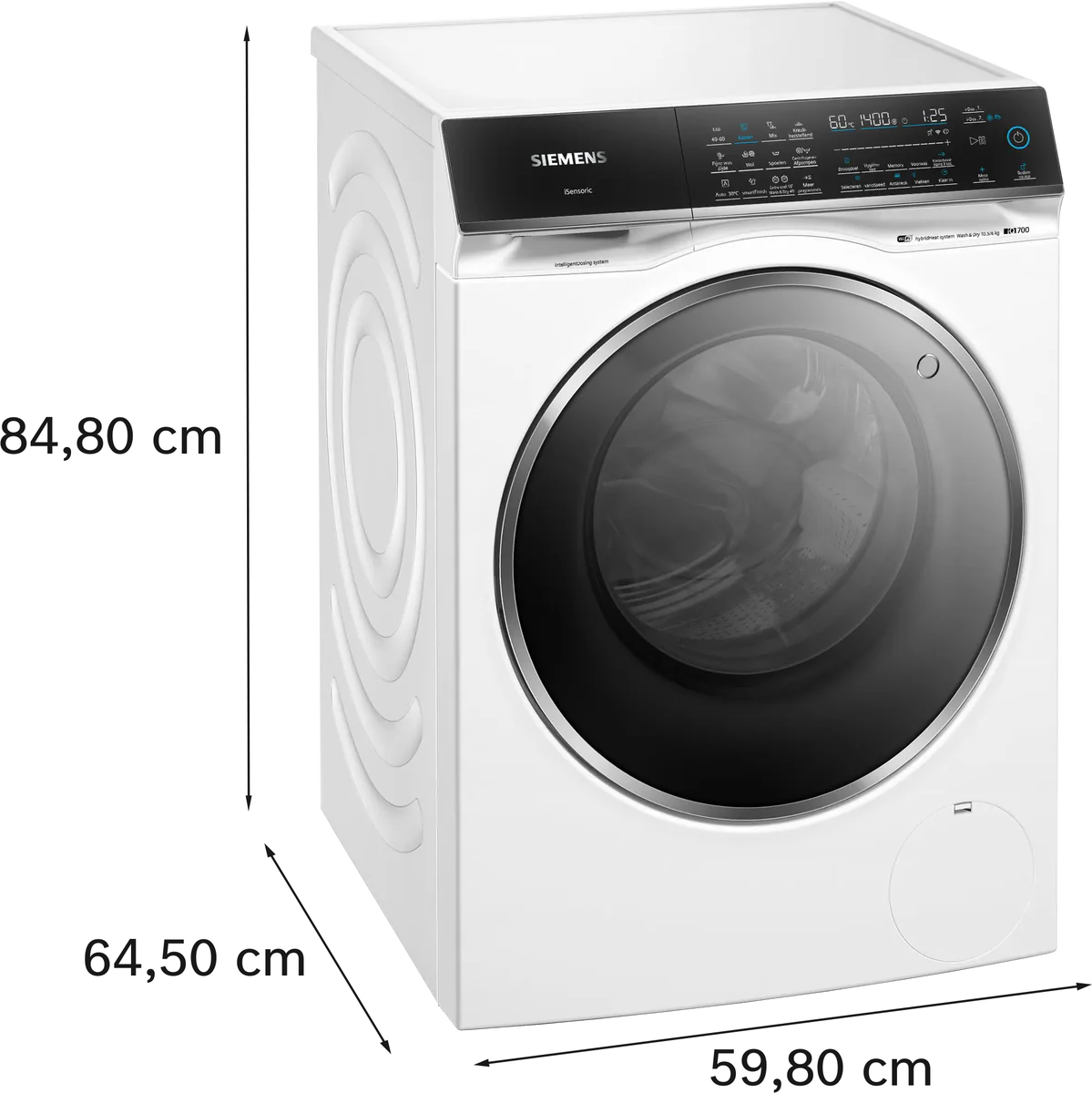 Siemens WN54C2A0NL Was/Droog combinatie met i-DOS dosering techniek - Image 3