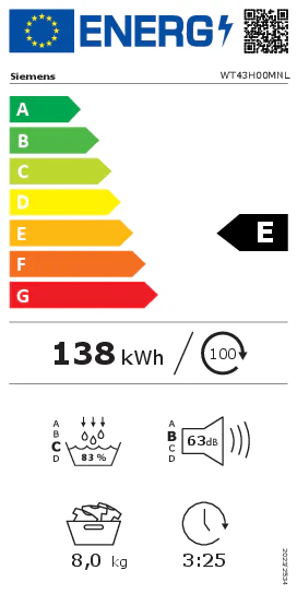 Siemens WT43H00MNL warmtepompdroger extra klasse model met 5 jaar garantie - Image 11