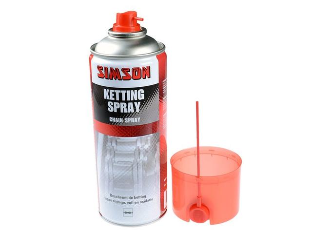 Simson Ketting Spray smeert en beschermt de ketting - Image 2
