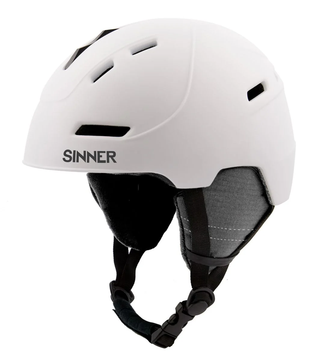 Sinner SILVERTON Skihelm - Mat Wit