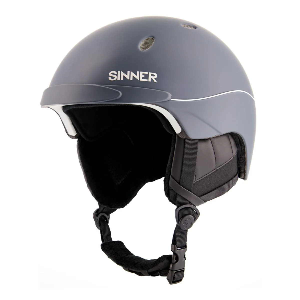 Sinner TITAN Skihelm - Mat Donker Grijs