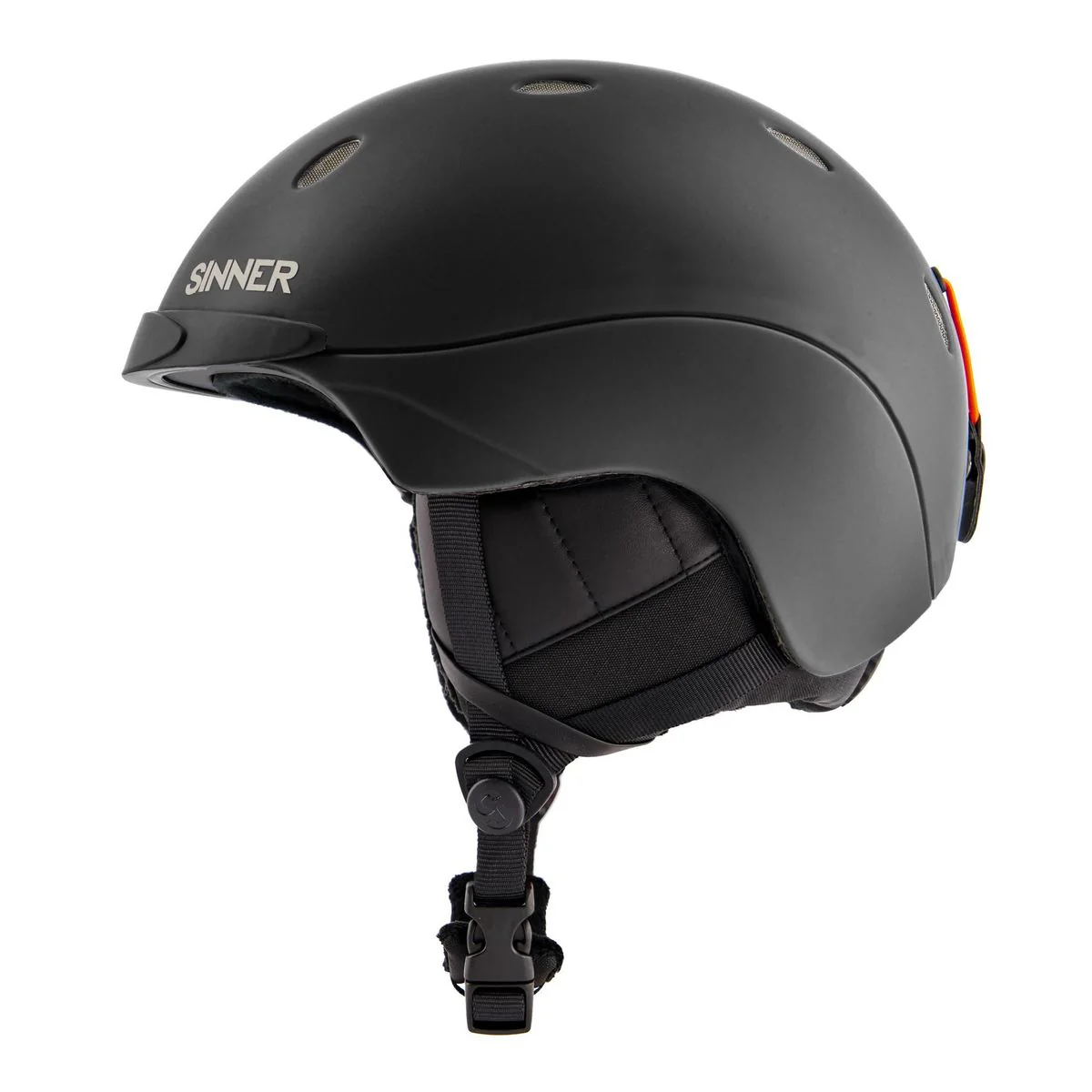 Sinner TITAN Skihelm - Mat Zwart - Image 2