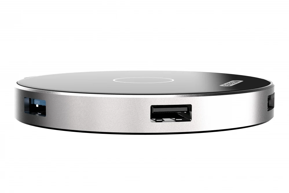 Sitecom CH-004 Wireless Charging USB-C Hub - Image 3