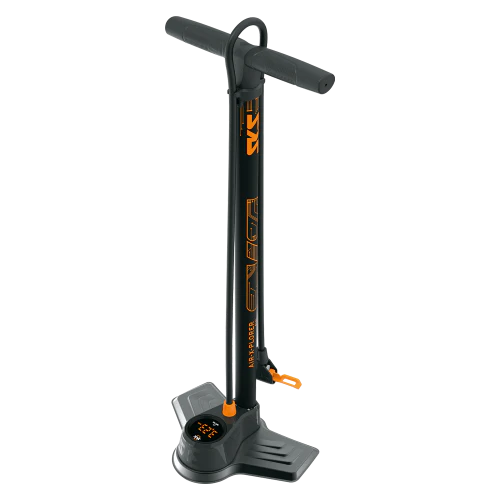 SKS Air-X-Plorer Digi Fietspomp - Zwart/Oranje