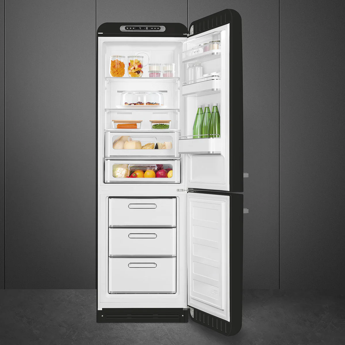 Smeg FAB32RBL5 Jaren 50 Model, deur draaiend naar rechts - Image 2